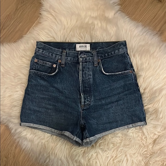 Agolde Dee Jean Shorts High-Waisted